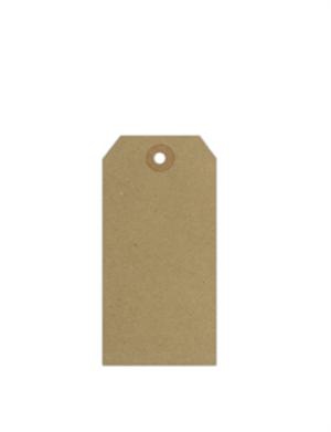 Ranger #8 Kraft Tags - ISC31864