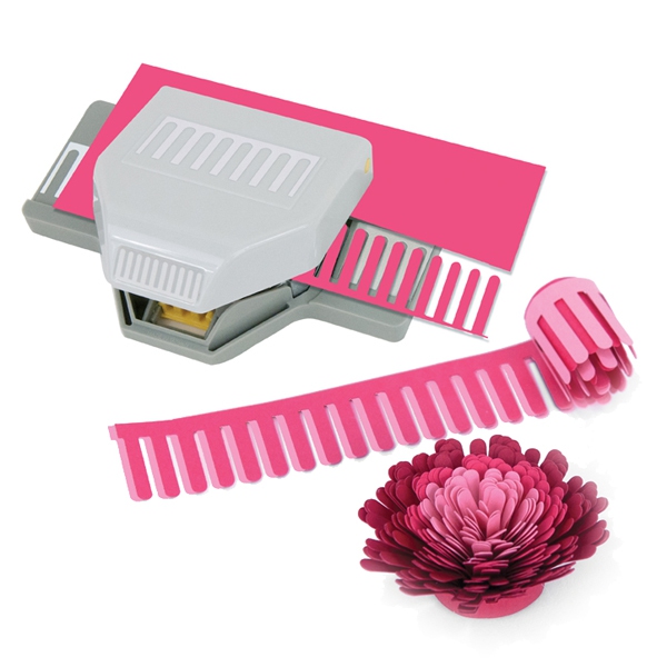 EK Success Abstract Flower Edger Punch