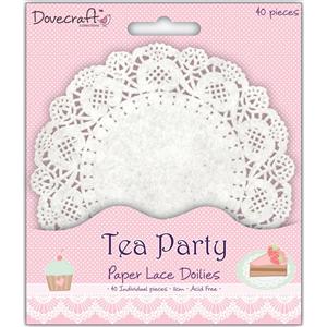 Tea Party Doily Pack 40/Pkg - Circle