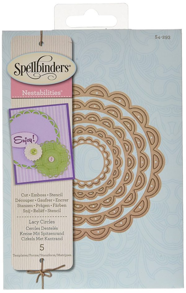 Spellbinders Nestabilities Decorative Elements Dies – Eyelet Circles ...