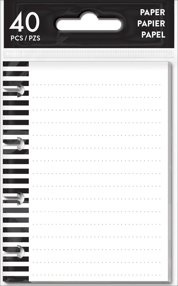 Me /& My Big Ideas Happy Planner Tiny Lined Note Paper 40//Pkg