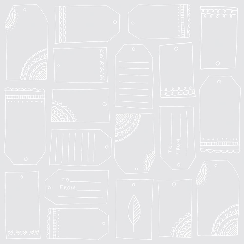 Amy Tan Rise & Shine Specialty Paper 12X12 - Isabella - Transparent