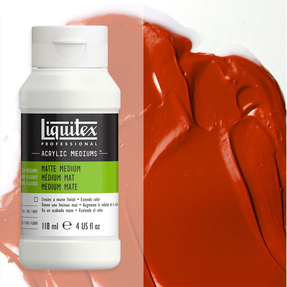 Liquitex Matte Acrylic Fluid Medium – Malaysia Scrapbook and Art Products –