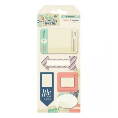DISCOVERY -HELLO WORLD STICKY NOTE – Malaysia Scrapbook and Art ...