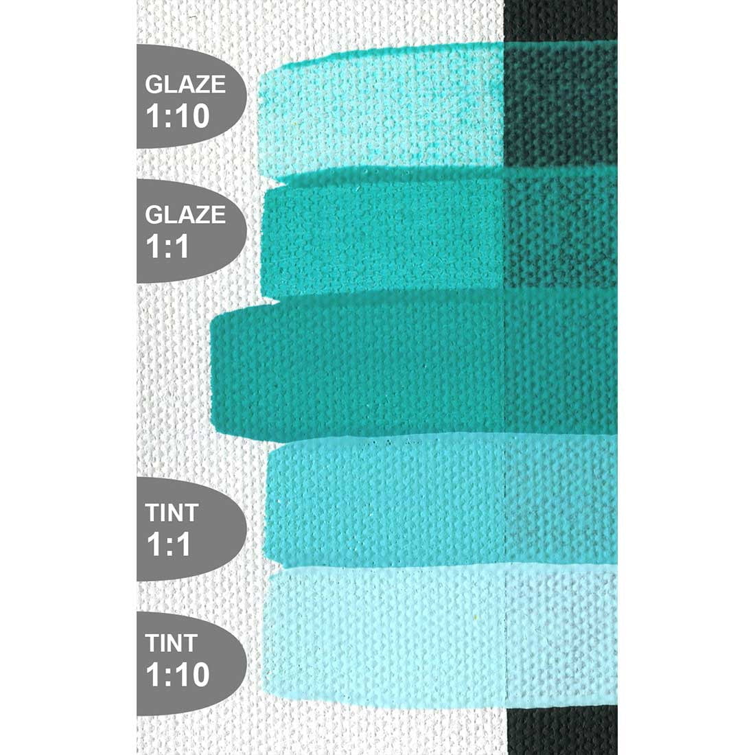 Golden Fluid Acrylics - Cobalt Teal (30 ml) - Image 2