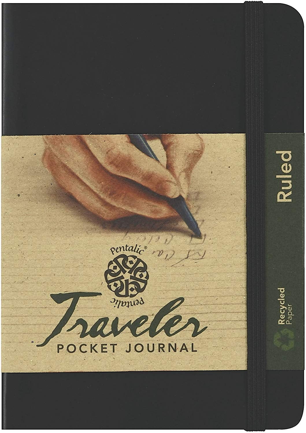 Pentalic Recycled Traveler Sketchbooks, Gold