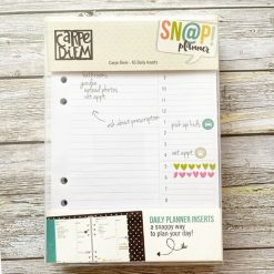 A5 Planner Daily Planner Inserts - Carpe Diem Planners