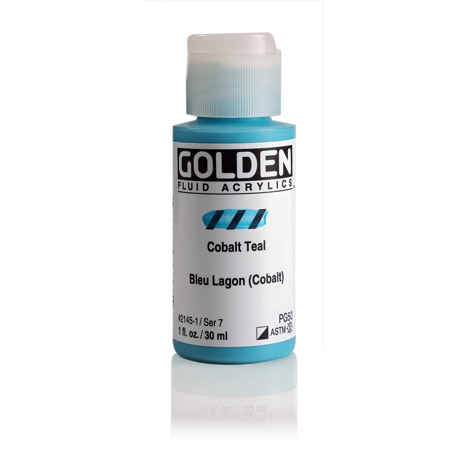 Golden Fluid Acrylics - Cobalt Teal (30 ml)