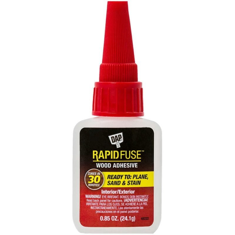 DAP Rapid Fuse Wood Glue .85OZ CLR Malaysia Scrapbook and Art Products