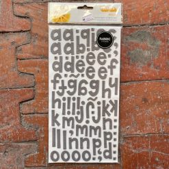  Fabric Letter Stickers