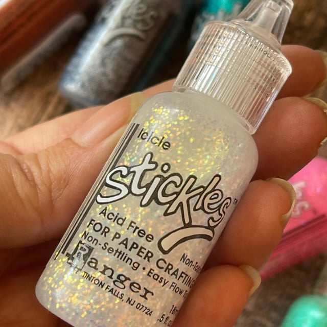 Stickles Glitter Glue: Steel