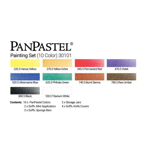 PanPastel Ultra Soft Artist Pastel Set 9ml 20/Pkg