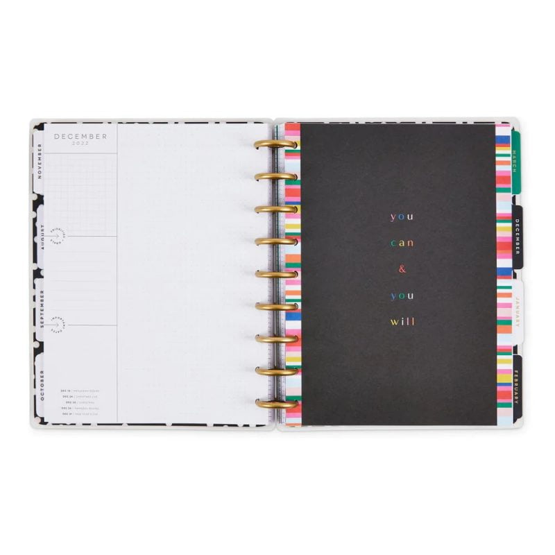 Happy Planner 18Month Dated Classic Planner Bold & Bright, Jul 2022