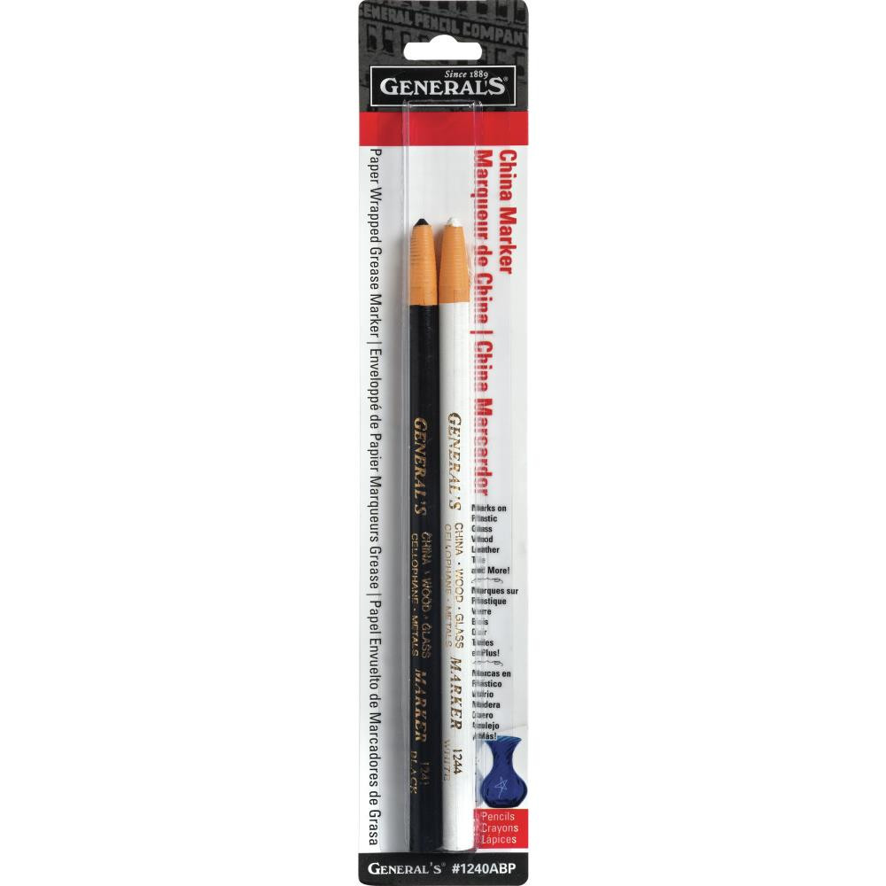 China Marker Multi-Purpose Grease Pencil – Black – Malaysia Scrapbook and  Art Products –