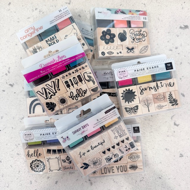 American Crafts Shimelle Glitter Girl Designer Wooden Stamp Kit - Image 4