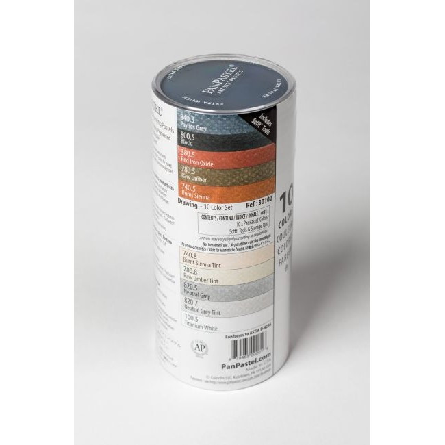 Pan Pastel Ultra Soft Artist Pastel Set - Drawing Set (10 Colors) - Image 2