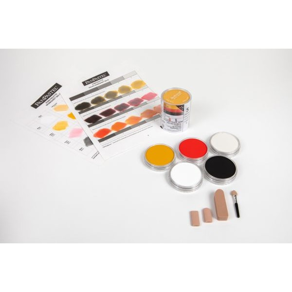 PanPastel Ultra Soft Artist Pastel Set 9ml 5/Pkg - Zorn Blender - Image 4