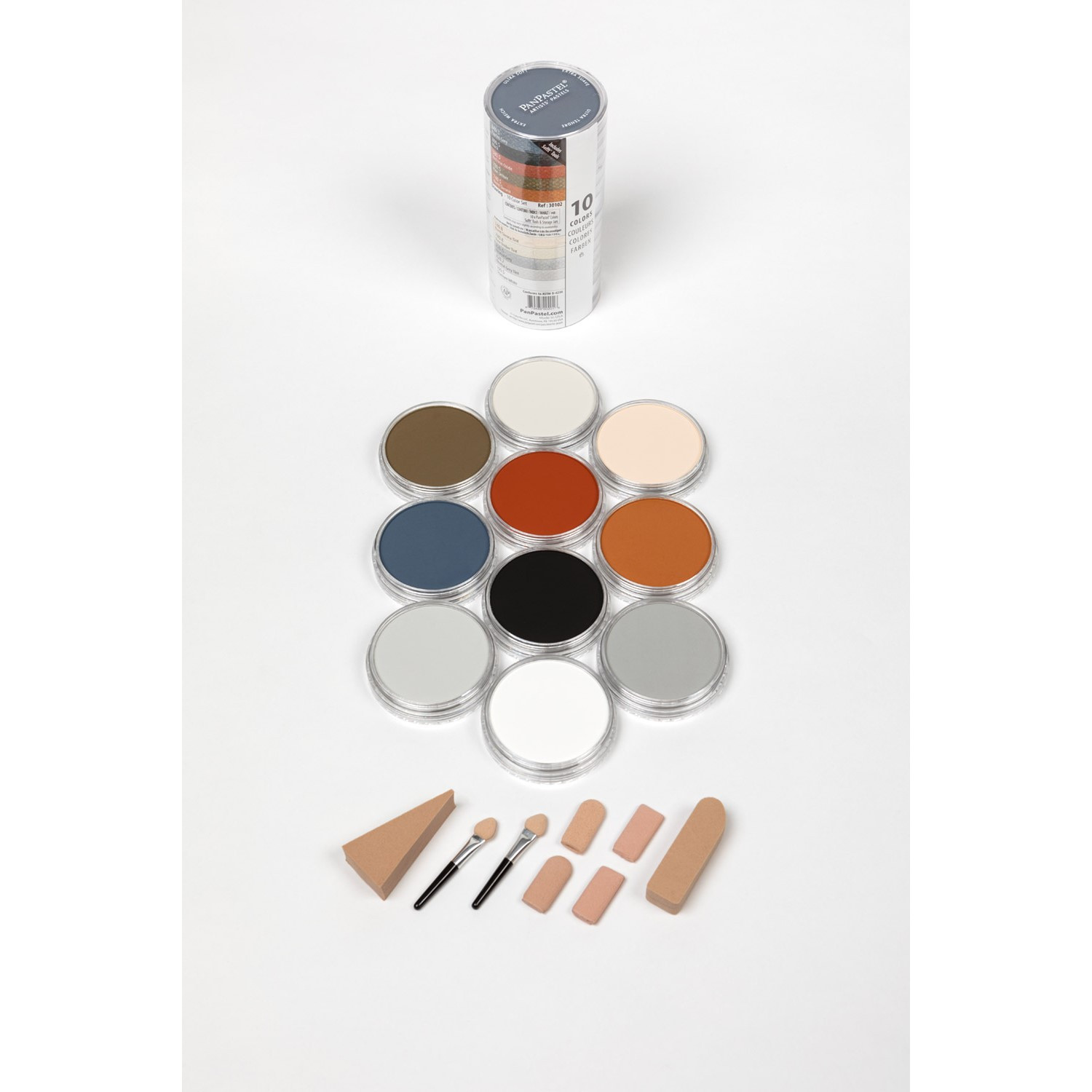 Pan Pastel Ultra Soft Artist Pastel Set - Drawing Set (10 Colors)