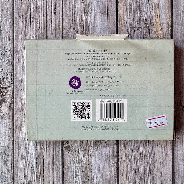 Prima Marketing Everyday Vintage Chalkboard Cards 16/Pkg - #1 - Image 4