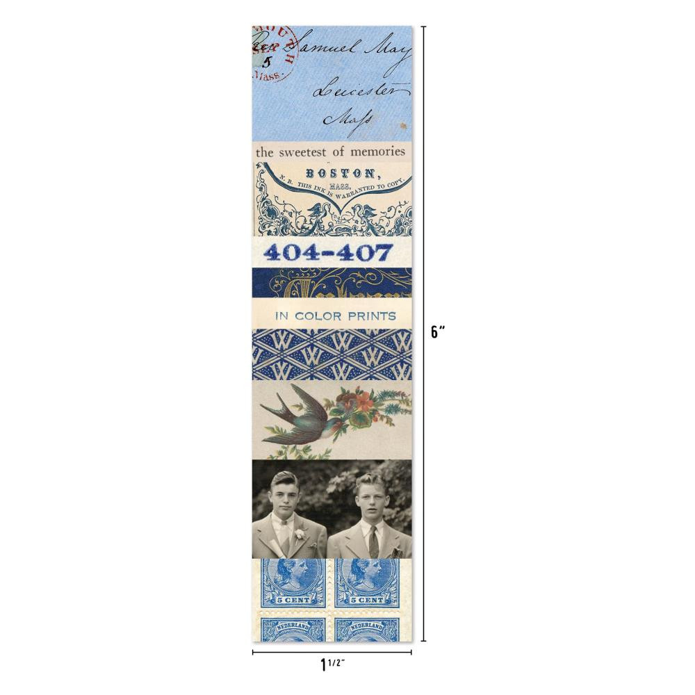 Tim Holtz Idea-Ology Collage Strips 1.5"X6" 30/PKG - Image 3