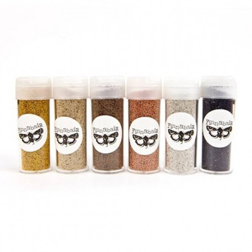 Finnabair Art Ingredients Micro Beads 6/Pkg - Metallic - Image 2