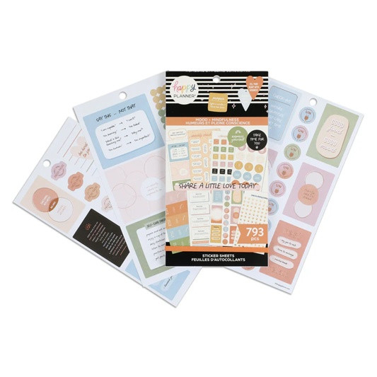 MAMBI Happy Planner Sticker Value Pack 30/Sheets - Moods and Mindfulness