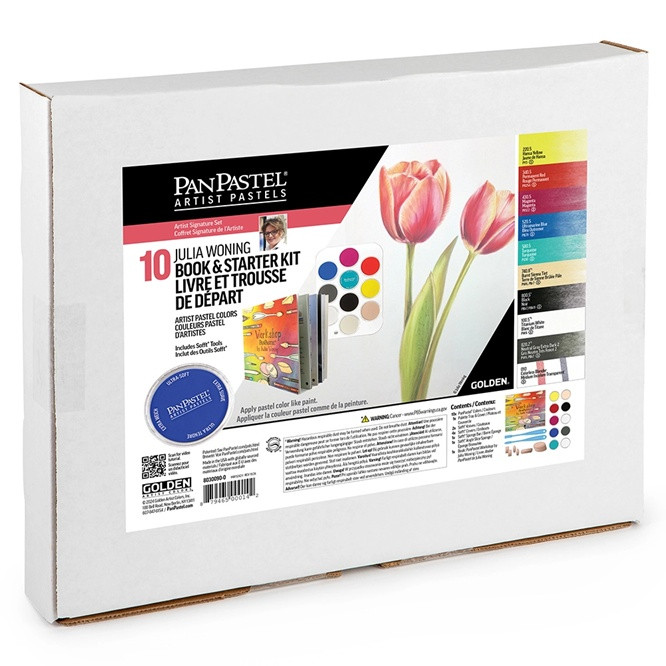 PanPastel Ultra Soft Artist Pastel Set 9ml 10/Pkg - Julia Woning with Book - Image 2