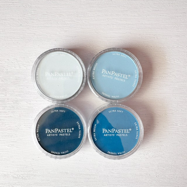 Pan Pastel Ultra Soft Artists' Pastels - Cerulean Blue Tones - Image 3