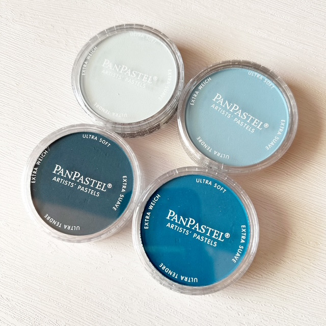 Pan Pastel Ultra Soft Artists' Pastels - Cerulean Blue Tones - Image 2