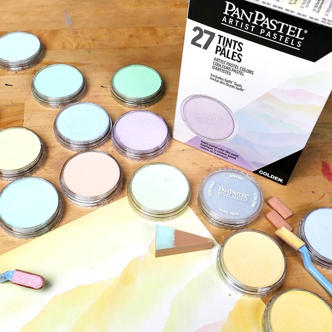 PanPastel Ultra Soft Artist Pastel Set 9ml 27/Pkg - Tints