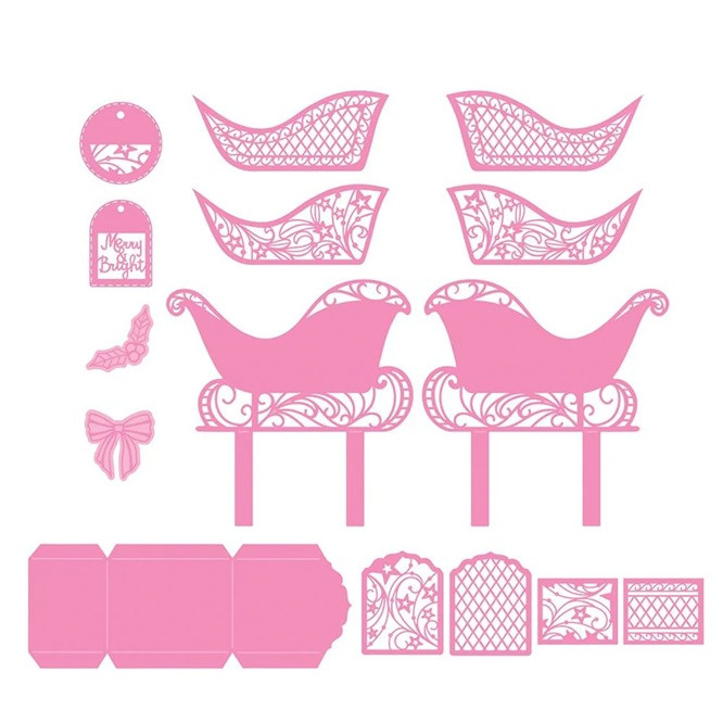 Tonic Studios Dies - Christmas Sleigh - Image 3