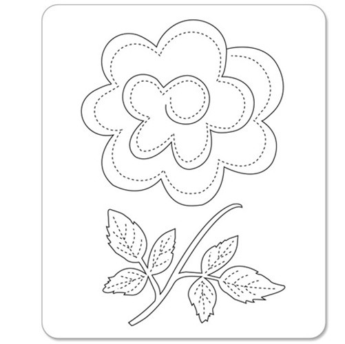 Sizzix Sizzlits Die Set 3pk - Flower, 3-D & Vine by Scrappy Cat - Image 3