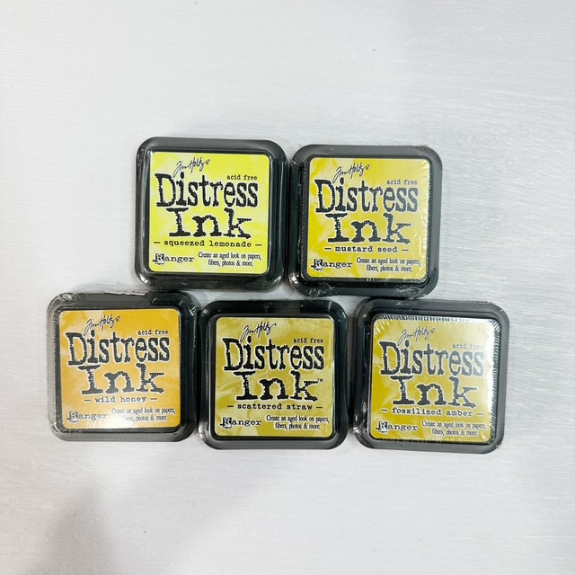 Ranger Ink Tim Holtz Distress Ink Pads, Full Size - Group 9 (Yellows) - Image 5