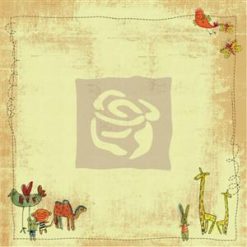 Prima Marketing Specialty Stitched Mulberry Paper - Special Friends