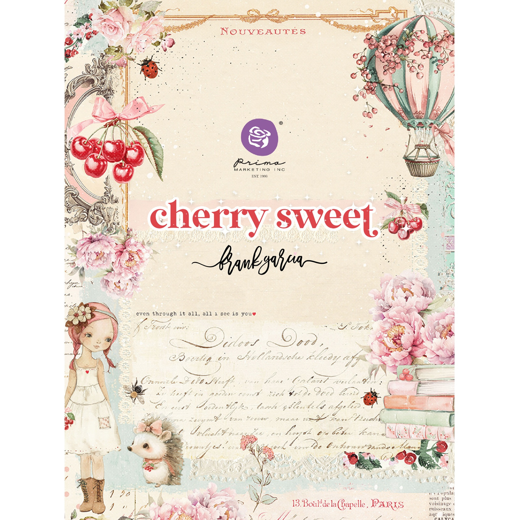 Prima Marketing CHIPBOARD -CHERRY SWEET STICKERS - Image 3