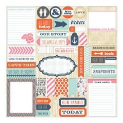 Teresa Collins Family Stories Die Cuts 12x12