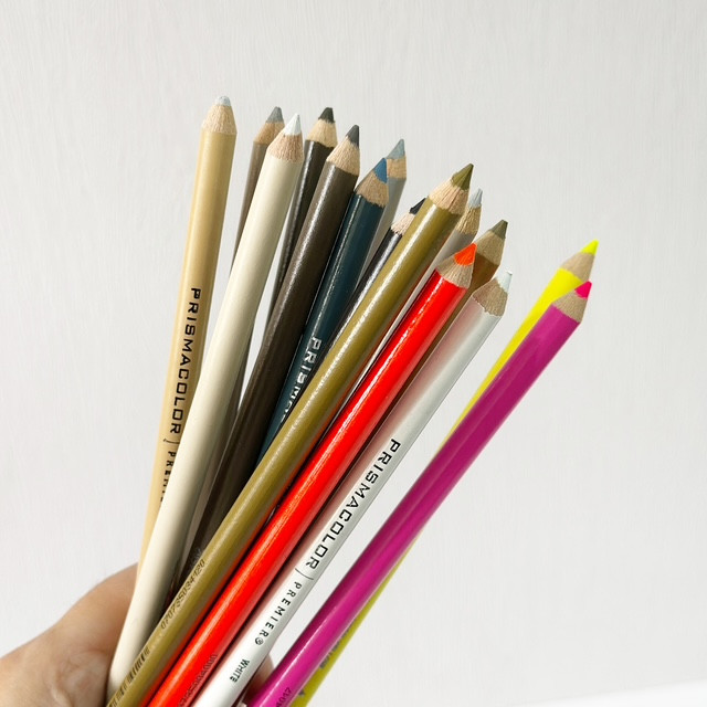 Prismacolor Premier Soft Core Color Pencils - Series 10 (Basics and Metallics) - Image 2