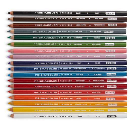 Prismacolor Premier Soft Core Color Pencils - Series 10 (Basics and Metallics) - Image 6