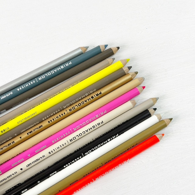 Prismacolor Premier Soft Core Color Pencils - Series 10 (Basics and Metallics) - Image 4