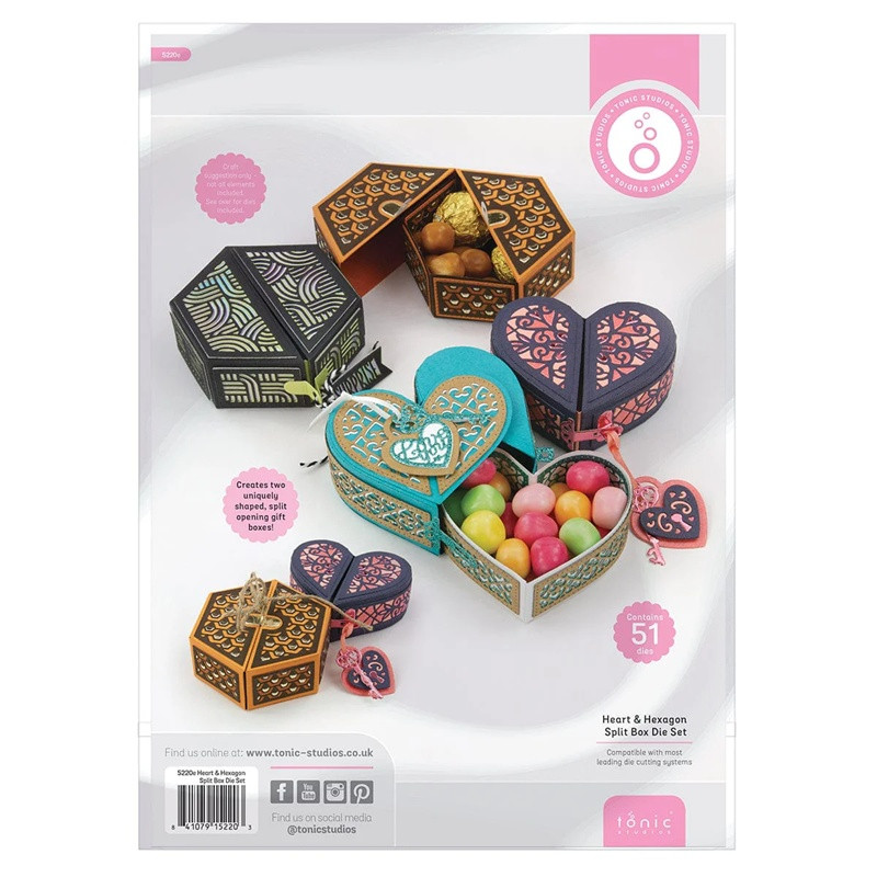 Tonic Studio Heart & Hexagon Split Box Diet Set