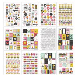 Alternative view of Simple Stories Carpe Diem Sticker Tablet - Emoji Love