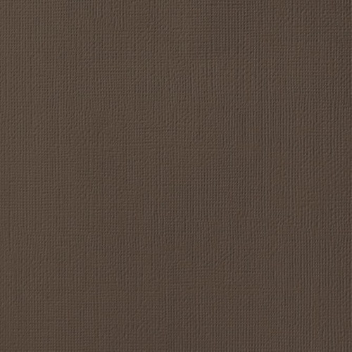 American Crafts Textured Cardstock - ROCKY ROAD