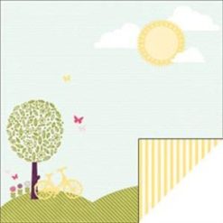 Echo Park Paper Springtime Double-Sided Cardstock - Spring Day