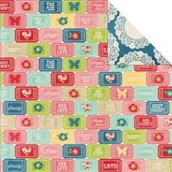 Echo Park Paper Beautiful Life Double Sided Paper - Tickets