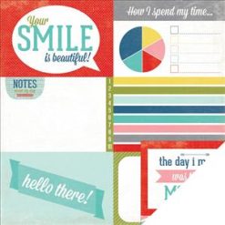 Echo Park Paper Photo Freedom Volume 1 Double-Sided Cardstock - Your Smile