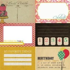 Echo Park Paper Photo Freedom Birthday Wishes - Celebrate