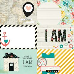 Alternative view of Simple Stories I AM FOIL ELEMENTS Cardstock - 4x6 JOURNALING