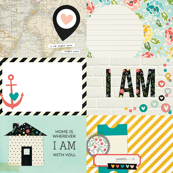 Simple Stories I AM FOIL ELEMENTS Cardstock - 4x6 JOURNALING - Image 2
