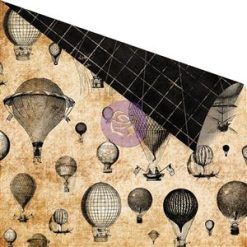 Prima Marketing Cartographer Double-Sided Cardstock - Montgofiere