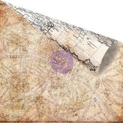 Prima Marketing Cartographer Double-Sided Cardstock - Marveilleux